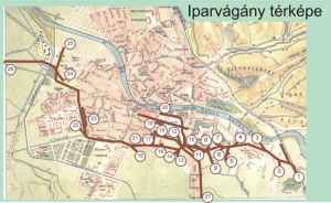Harta liniei de Mărfuri Oradea