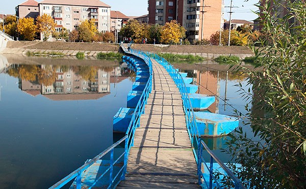 Podul de Pontoane Oradea, Județul Bihor, Provincia Crișana: