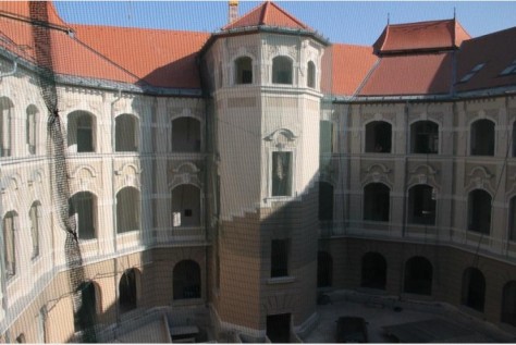 Palatul de Justiţie Oradea curtea interioară